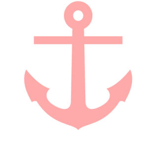 300x291 Pink Anchor Clip Art