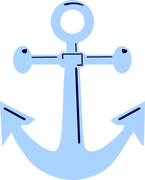 480x596 Unfinished Anchor Clip Art
