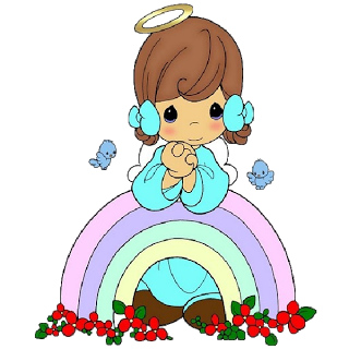 320x320 Cute Baby Angels Clipart