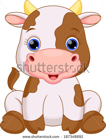 357x470 Cute Baby Cow Cartoon Clipart Baby Cows, Cow