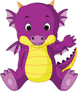 275x320 Cute Baby Dragon Cartoon Dragon's Baby Dragon