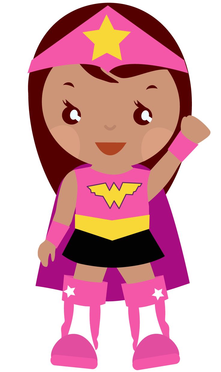 736x1236 Super Girl Clipart Cute Person