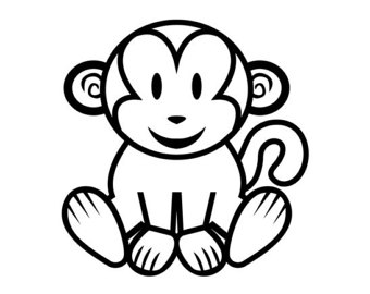 340x270 Cute Baby Monkey Etsy