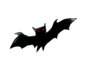 295x234 Cute Bat Clipart