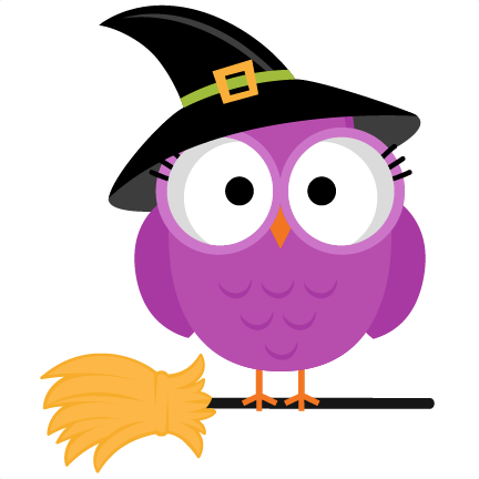 432x432 Cute Halloween Owl Clip Art