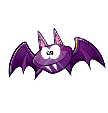 355x370 Bat Clipart Purple
