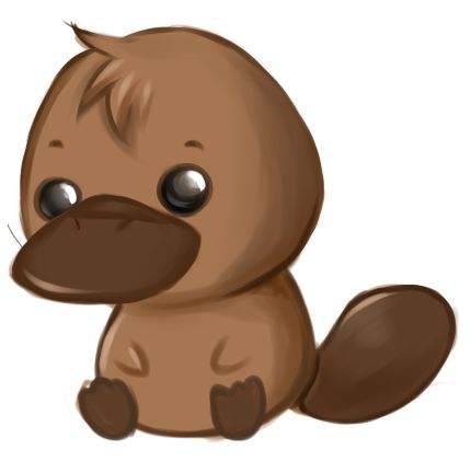 430x432 Beaver Clipart Chibi