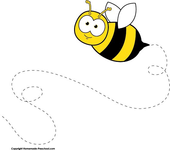 569x504 Free Bee Clip Art