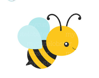 340x270 Bees Clip Art Set Etsy