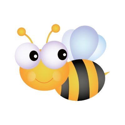 400x400 Cute Bee
