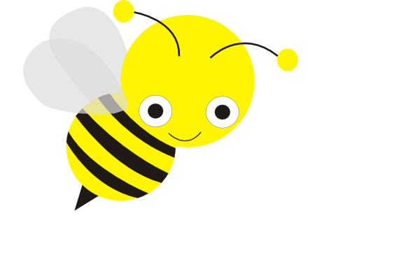 600x395 Cute Bee Clipart Free Images 4