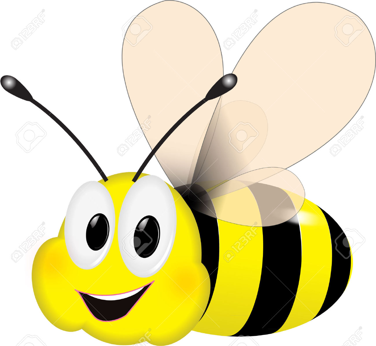 1300x1194 Bee Clipart Adorable