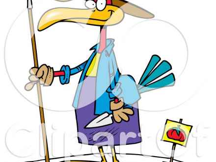 440x330 Birdhouse Garden Clip Art