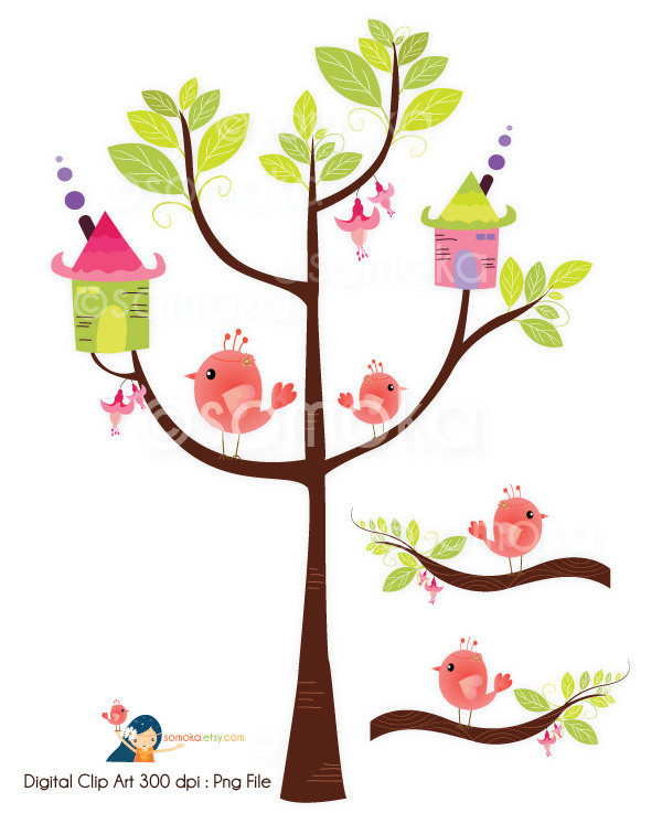 600x737 Brds Clipart Tree House