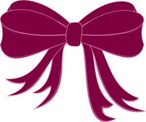 300x252 Pink Bow Ribbon Clip Art