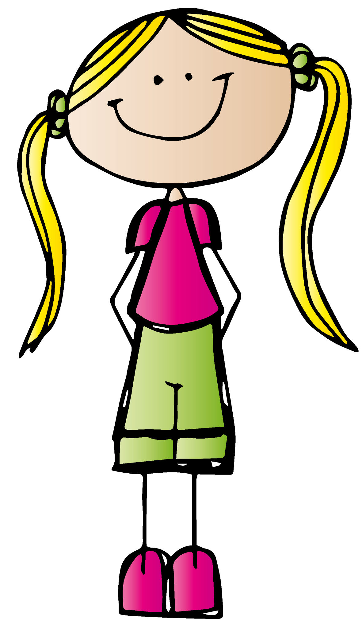 1181x2048 Free Cute Kids Clipart Image