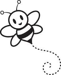 197x240 Bee Outline Tattoo Cool Bee Black Outline Logo Bee Outline