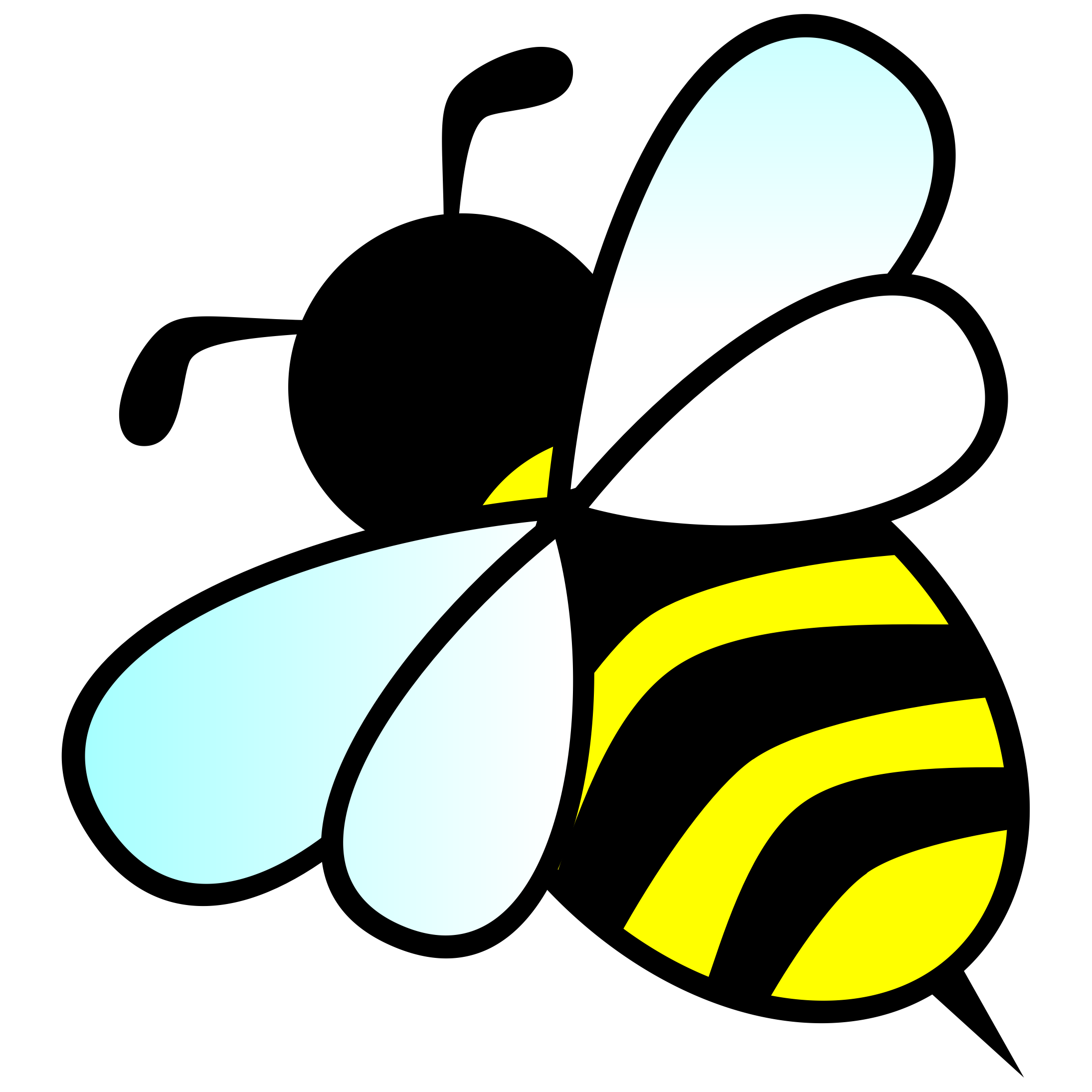 2190x2190 Bee Clipart 2 Bumble Bee Clip Art Free 5 All Rights Clipartcow 3