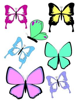 270x350 Butterfly Clipart For Commercial Use