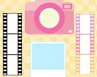 340x270 Camera Clipart Pastel