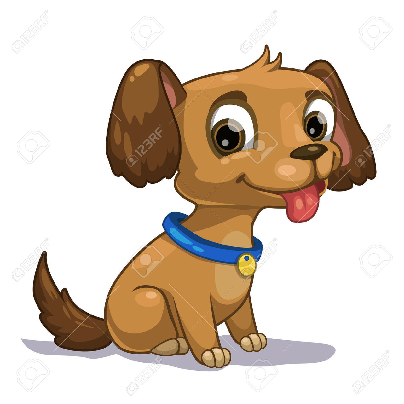 1300x1300 Cute Cartoon Dog