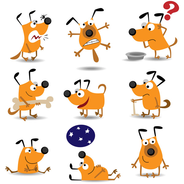 600x600 Cute Cartoon Dogs Pictures