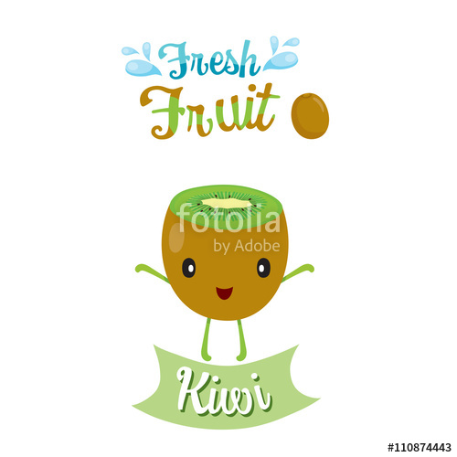 500x500 Cute Cartoon Of Mangosteen Fruit, Banner, Logo, Tropical Fruits
