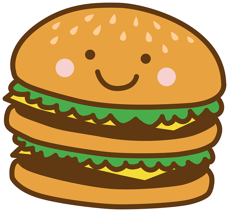 800x741 Hamburger Clipart Cute Cartoon