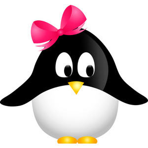 300x300 Penguin Cartoon Clipart