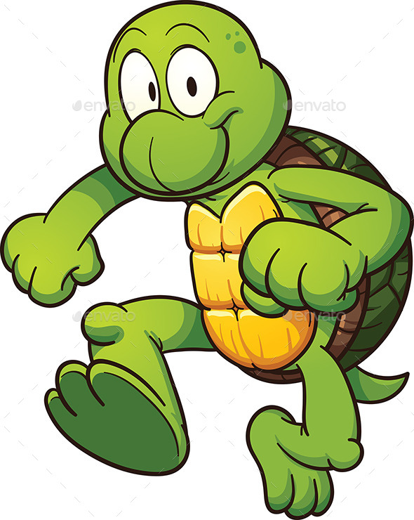 590x740 Cartoon Turtle By Memoangeles Graphicriver