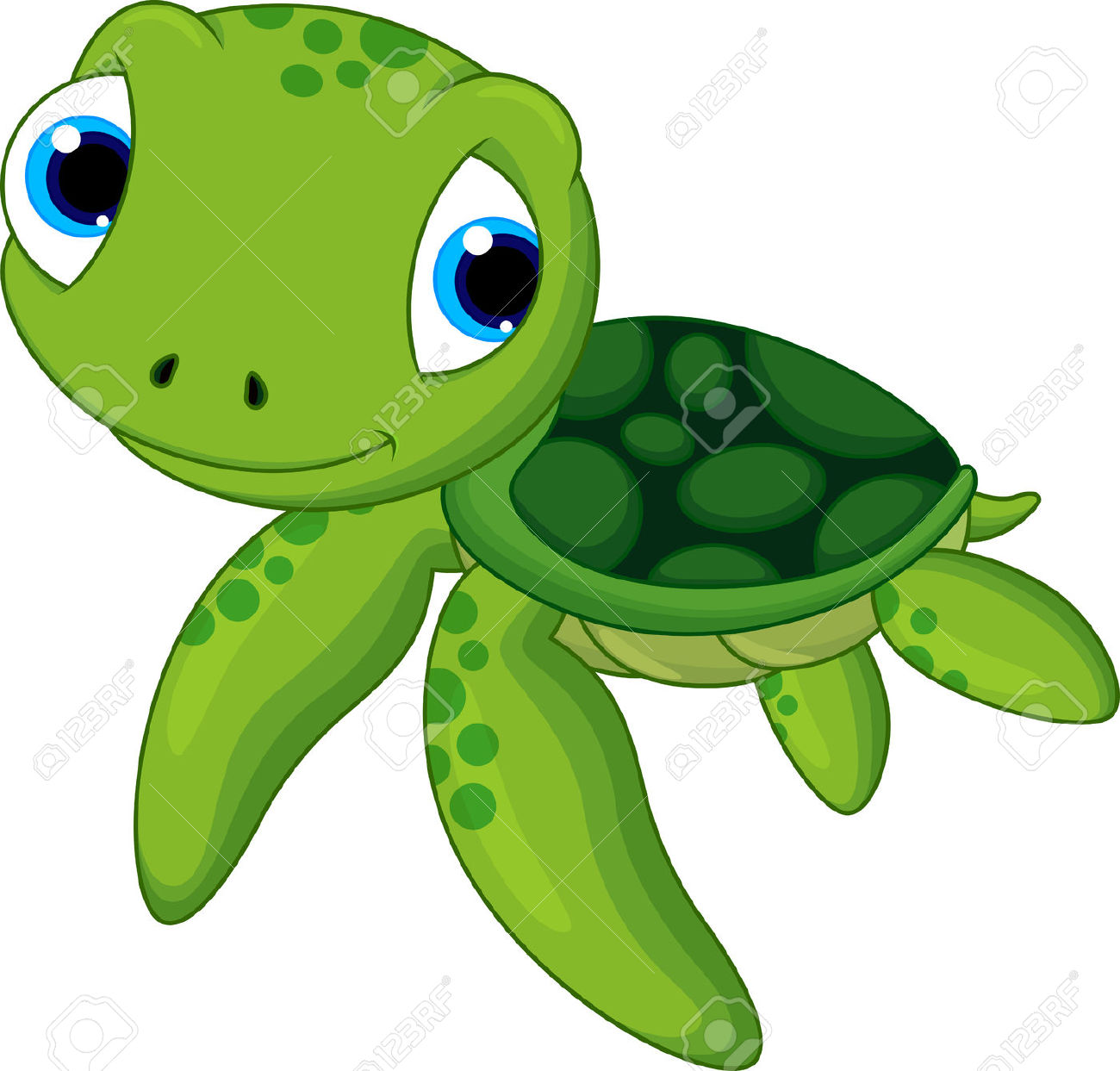 1300x1243 Cartoon Turtle Clipart
