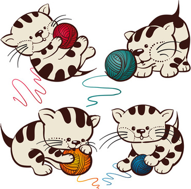 371x368 Cute Cat Clip Art Free Vector Download (213,944 Free Vector)