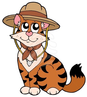 359x400 Cat In The Hat Cute Cat Clipart Free Clipart Images Image