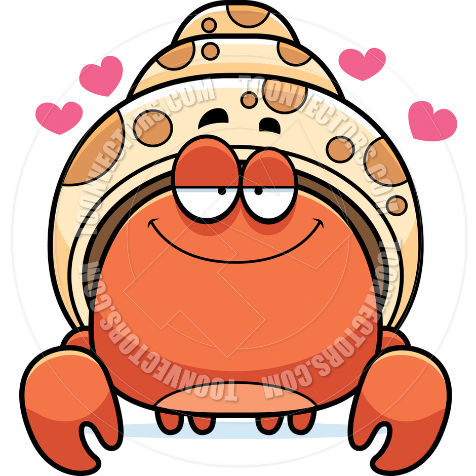940x940 Cute Hermit Crab Cartoon Clipart