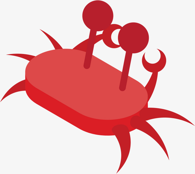 650x580 Red Cute Crab, Gules, Lovely, Crab Png Image For Free Download