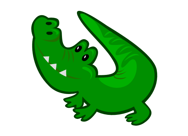 640x463 Crocodile Clipart Chemical Solution