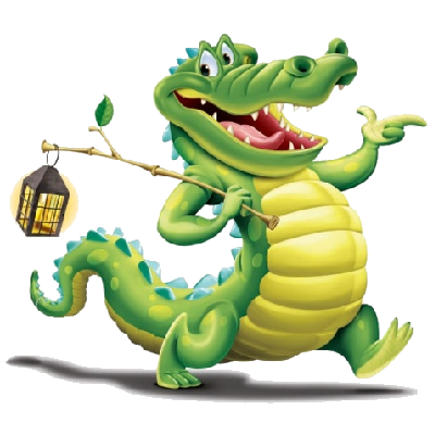 400x400 Crocodile Clipart Funny