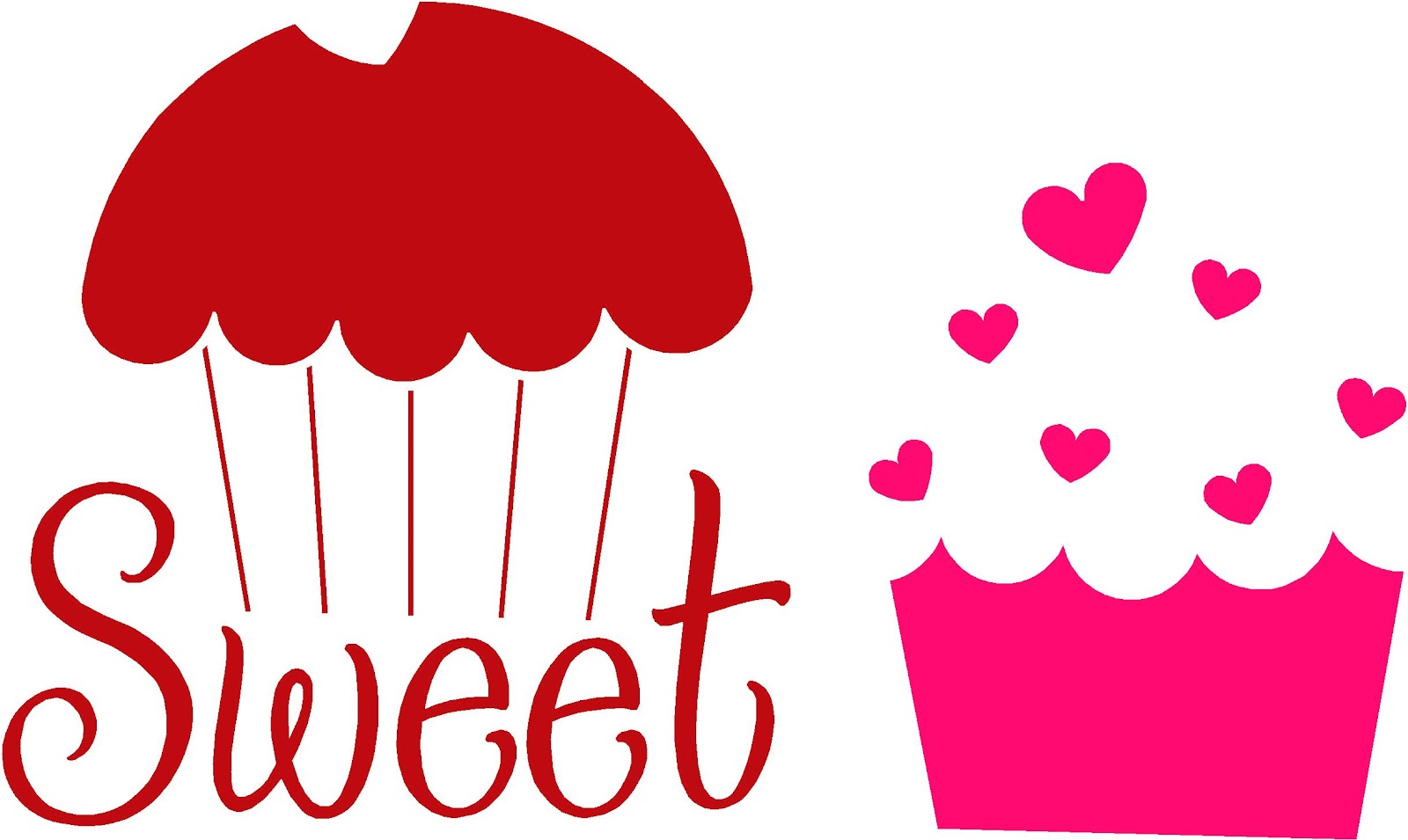 1600x955 Cupcake Clipart February