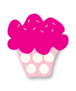 250x300 Happy Birthday Cupcake Clipart