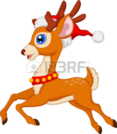 393x450 Cute Deer Cartoon Royalty Free Cliparts, Vectors, And Stock