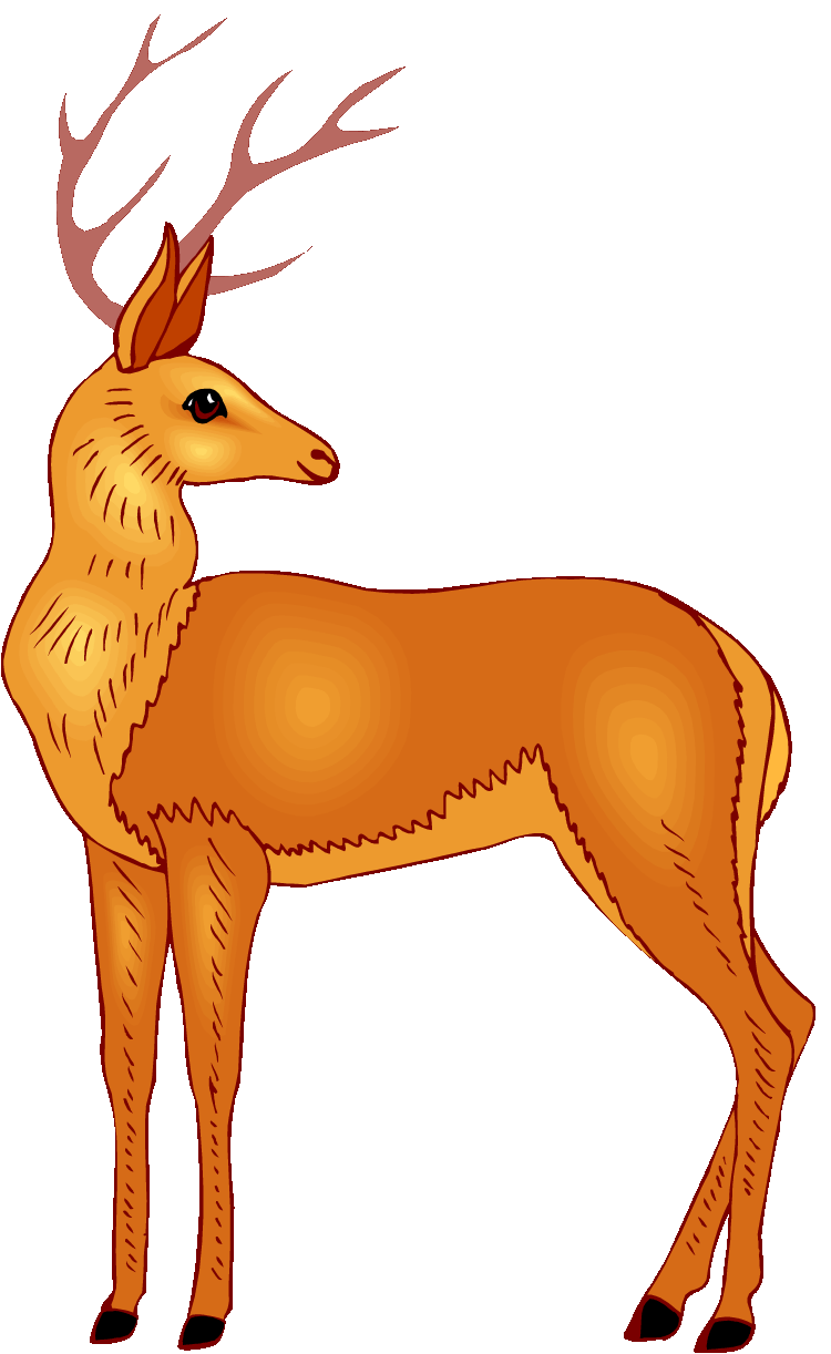 750x1222 Deer Clip Art Vector Free Clipart Images Clipartix