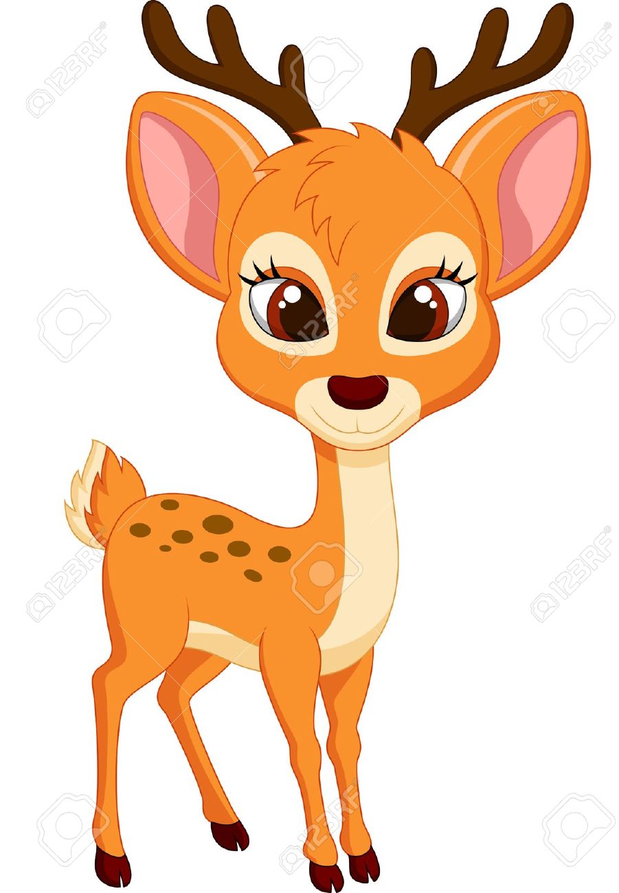 901x1300 Cartoon Deer Clipart, Explore Pictures