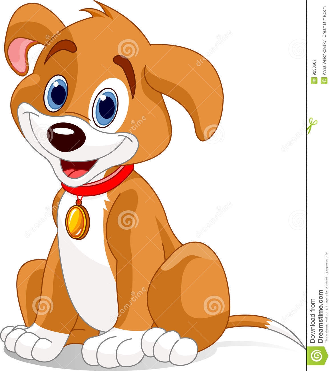 Cute Dog Clipart | Free download on ClipArtMag