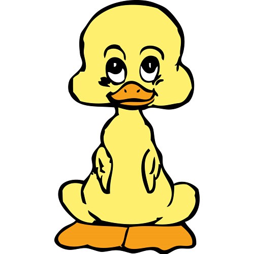 500x500 Cute Duck Clipart Free Clipart Images 2