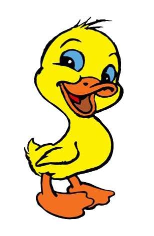 308x473 Cute Duckling Clipart