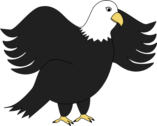 500x401 Eagle Clip Art
