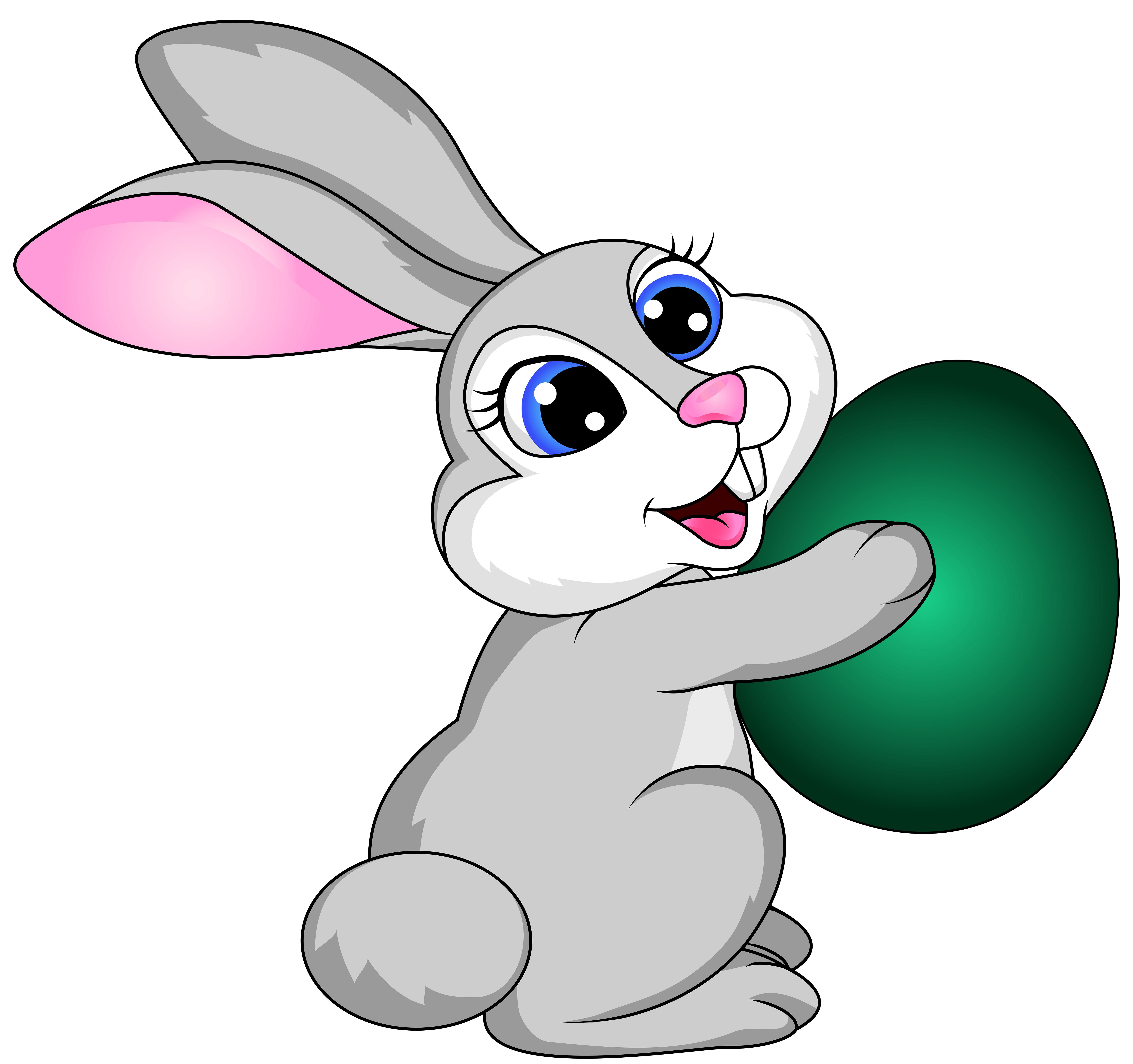 6000x5637 Cartoon Bunny Cliparts 186737