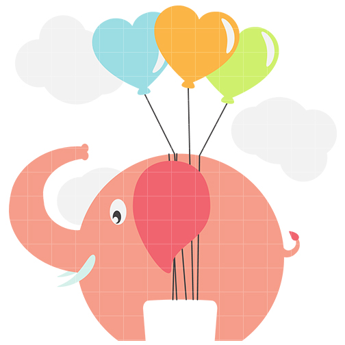 504x504 Elephant Clip Art Free