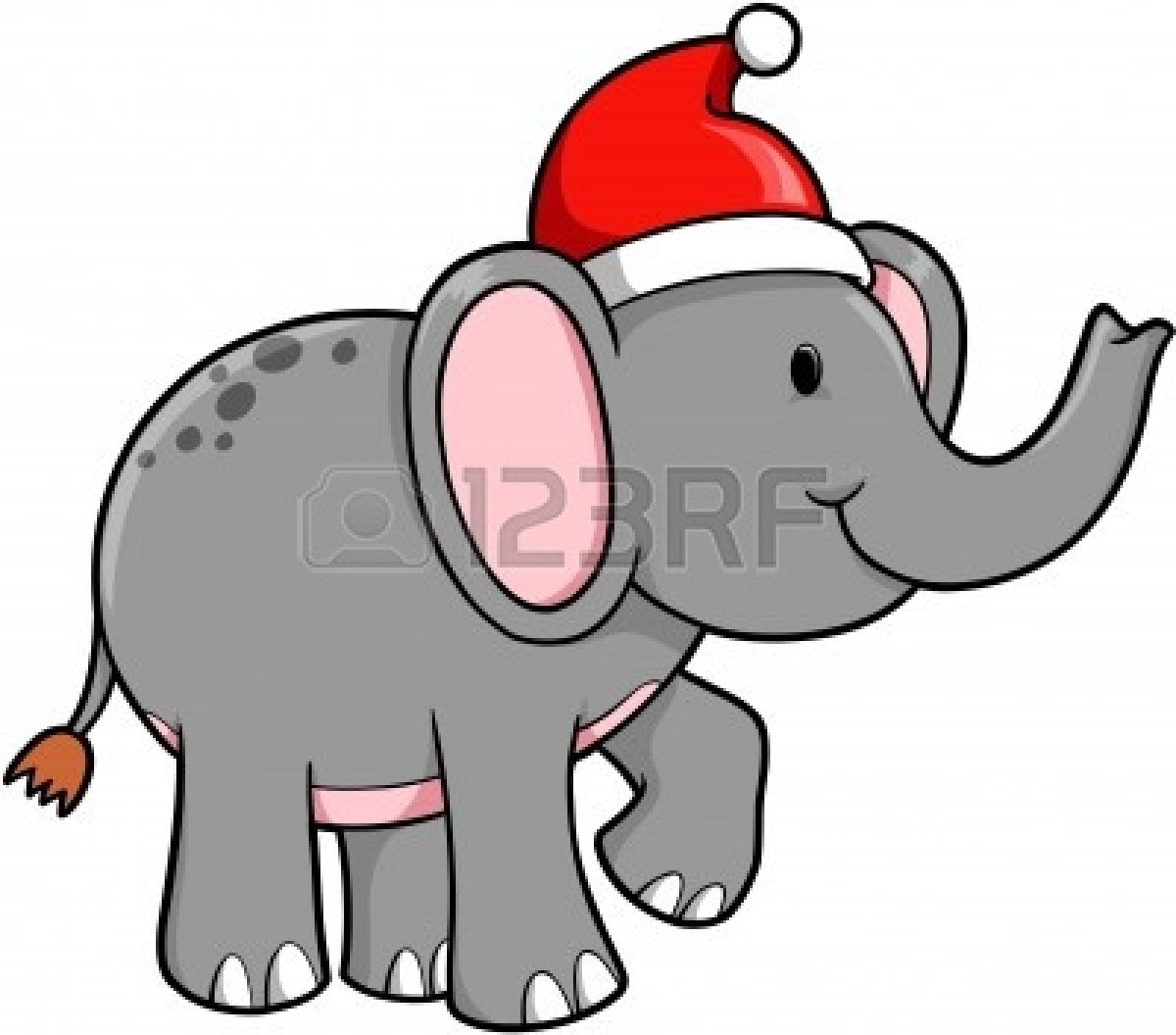 1200x1056 Elephant Clipart Christmas