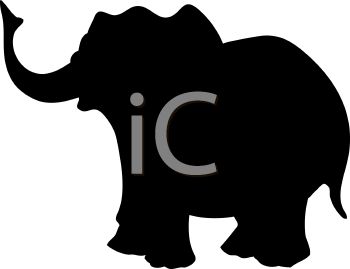 350x269 Elephant Silhouette Clip Art Cliparts
